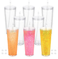 24 oz Snow Globe Tumbler (Lava)