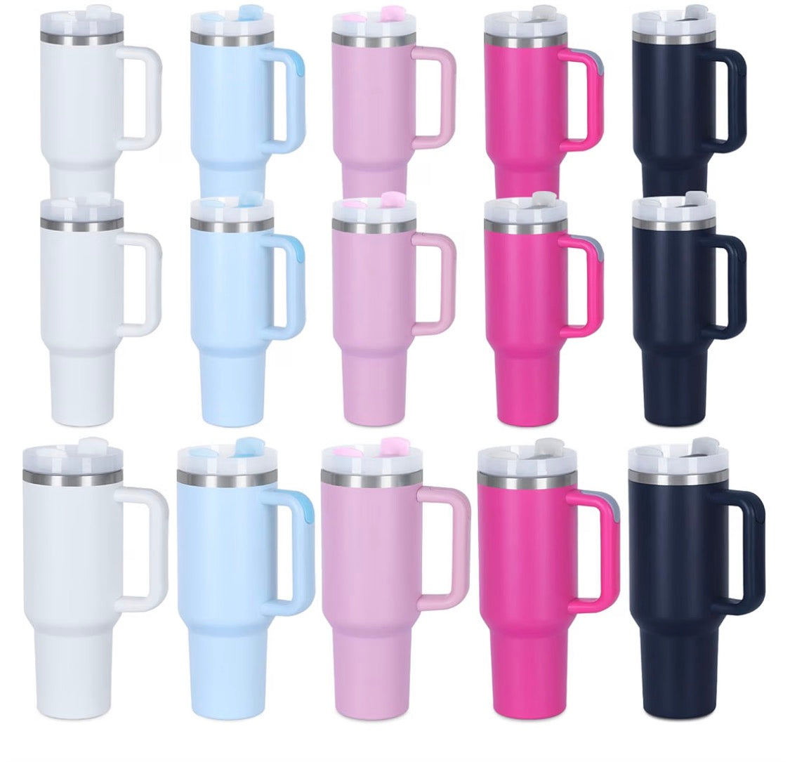 40 oz Stainless steel Insulated cup with Handle