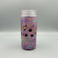 20 oz Snow Globe Soccer Tumbler