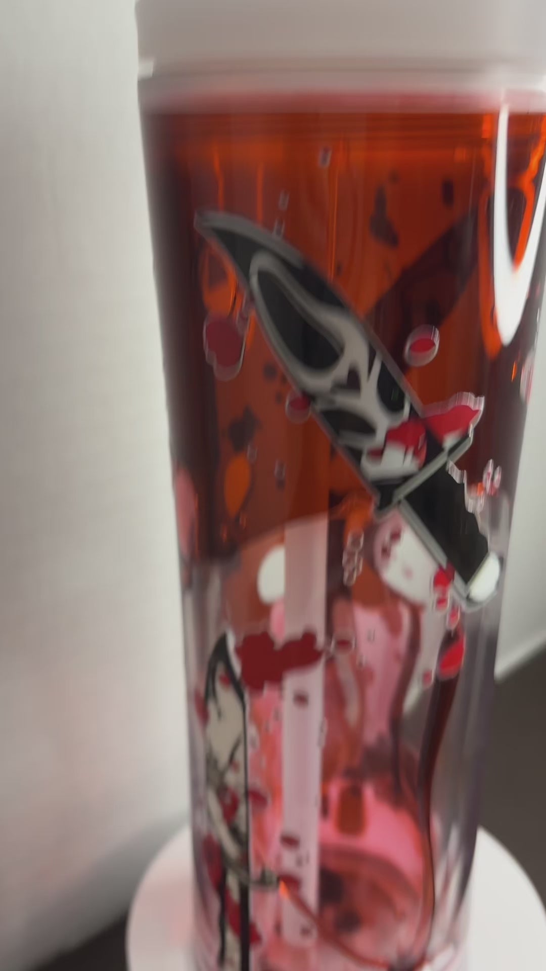 20 oz Halloween Blood Drip Tumbler